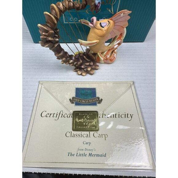 Walt Disney Collection- Little Mermaid - Carp - Classical Carp - in box with COA - Picture 8 of 8